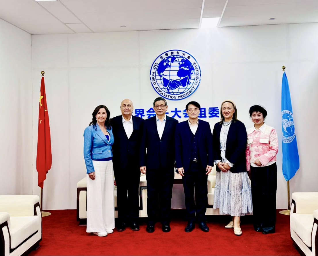大洋洲工商业委员会执行会长孙国照一行到访世界会长大会组委会